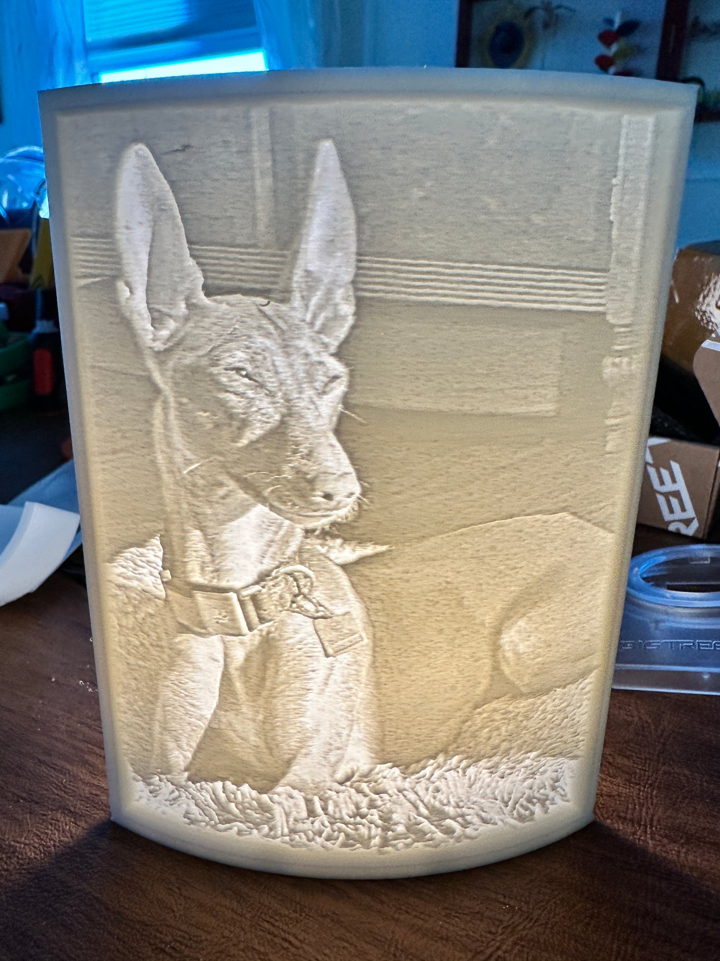 Your Photo Light Lamp Lithophane