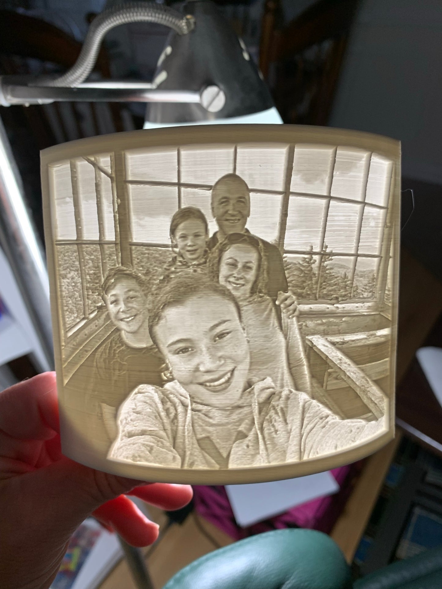 Your Photo Light Lamp Lithophane