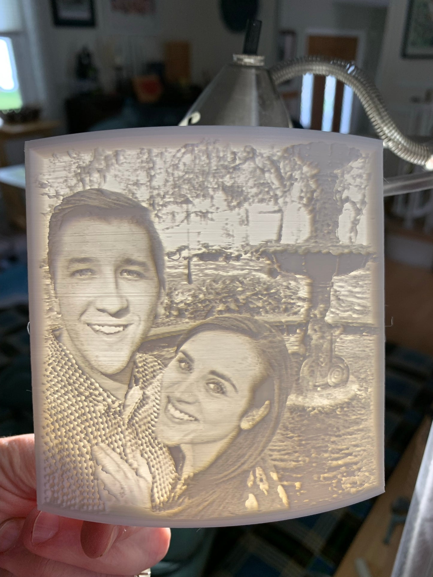 Your Photo Light Lamp Lithophane